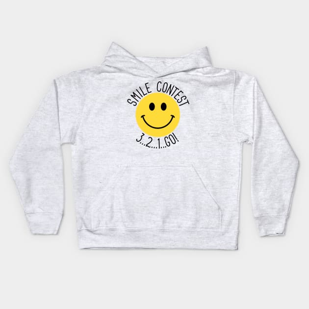 Smile Contest 3...2...1...GO! Kids Hoodie by CoCreation Studios